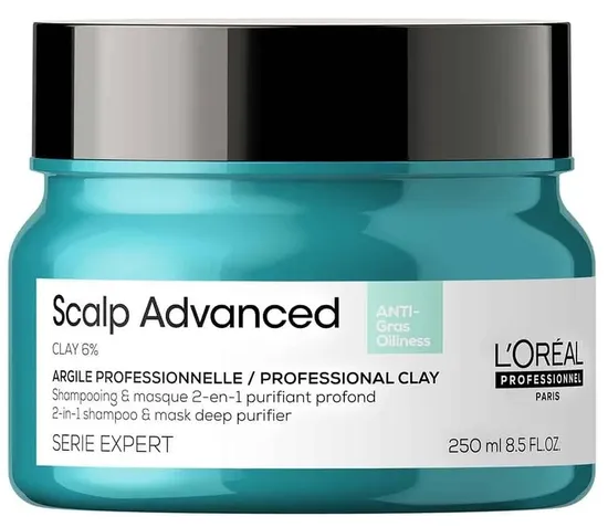 Shampoo+Máscara 2EM1 L'Oréal Serie Expert Scalp Advanced Clay 6%