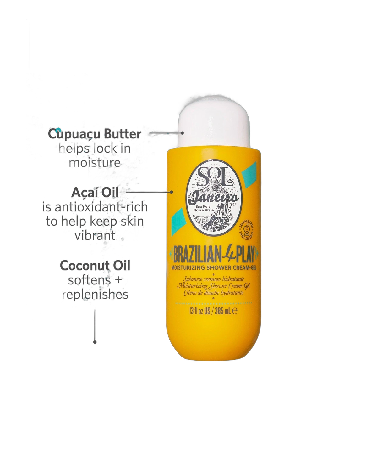 Sol de Janeiro Brazilian 4 Play Shower Gel · Gel de Banho