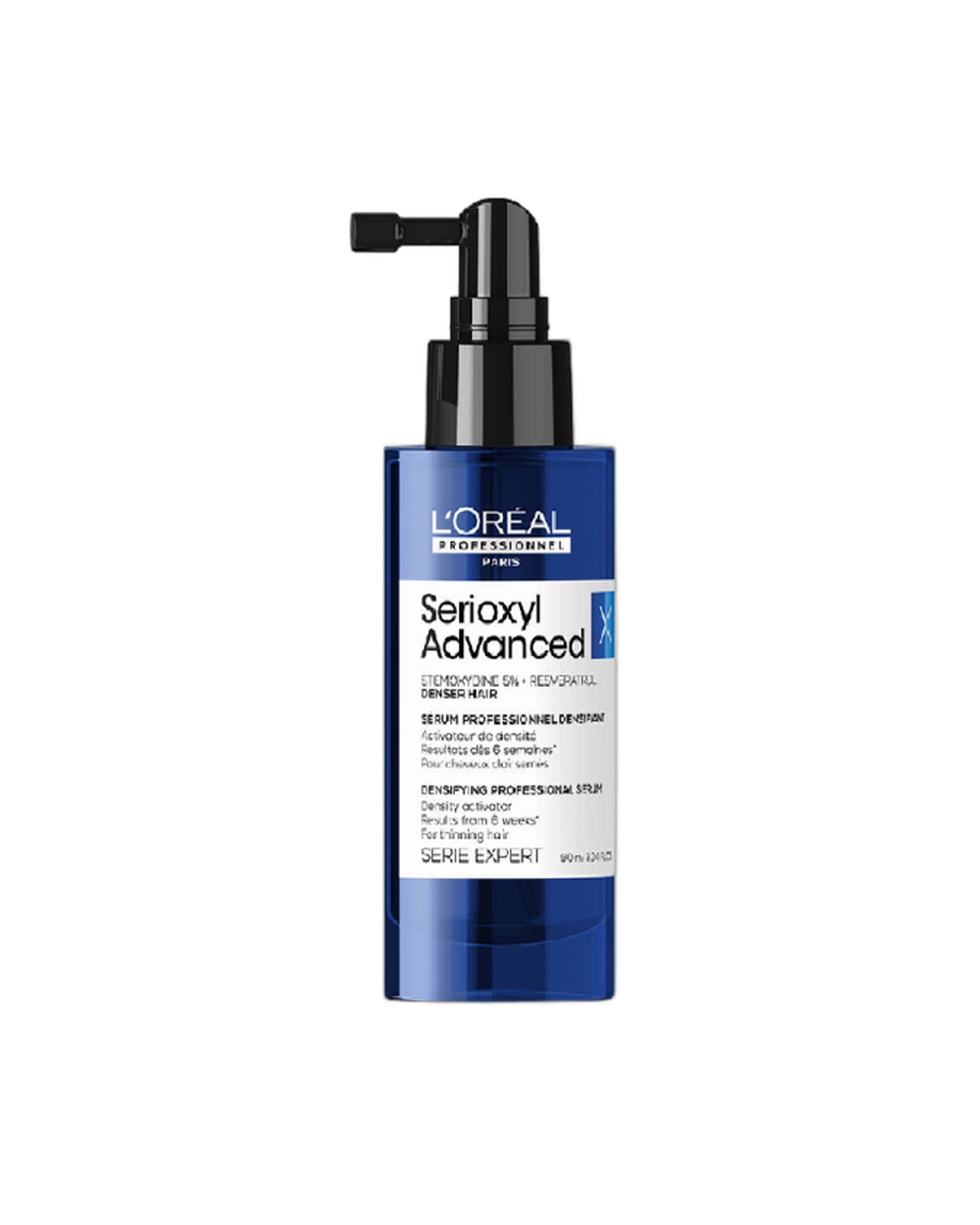 Ativador L'Oréal Serioxyl Advanced STEMOXYDINE5% Resveratrol · Sérum Capilar