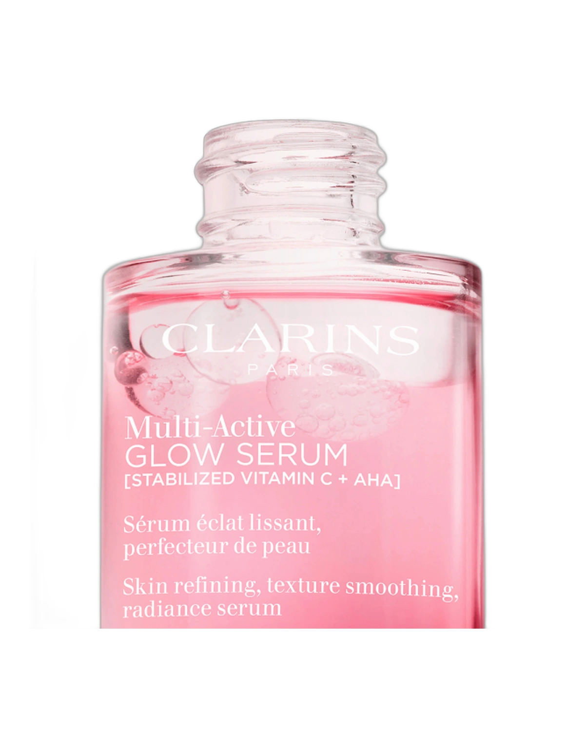Clarins Multi-Active Glow Stabilized Vitamic C+Aha · Sérum Facial