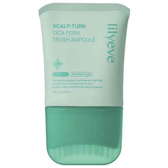 Lilyeve Scalp:Turn Cica PDRN Brush Ampoule · Sérum Capilar