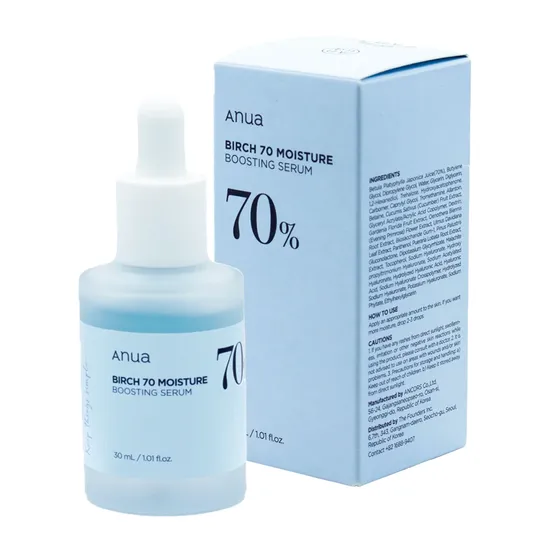 Anua Birch 70% Moist · Sérum Facial