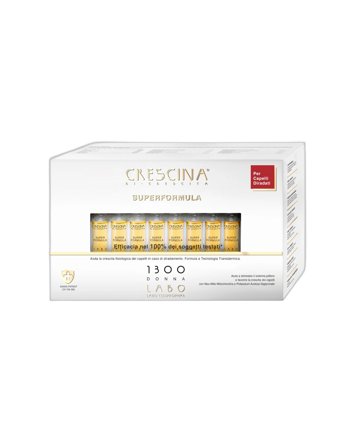 Crescina Labo Cosprohar 1300 Woman · Tratamento Capilar