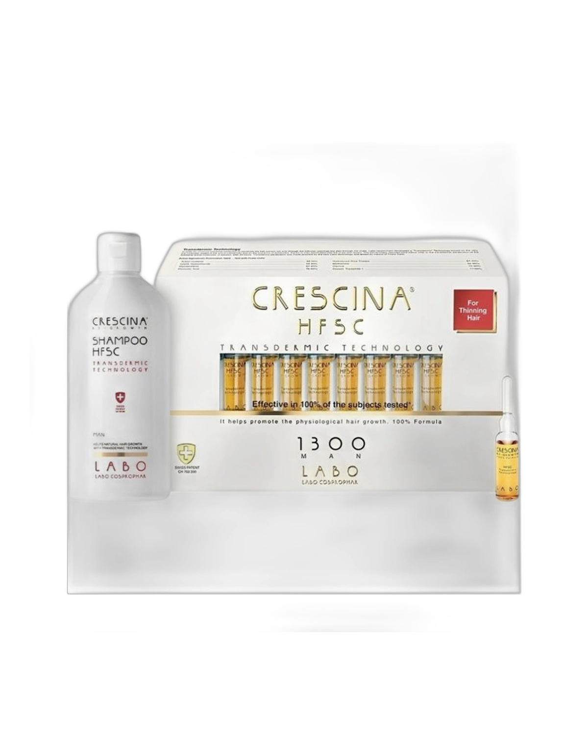 Crescina Labo Cosprohar 200 Man · Tratamento Capilar