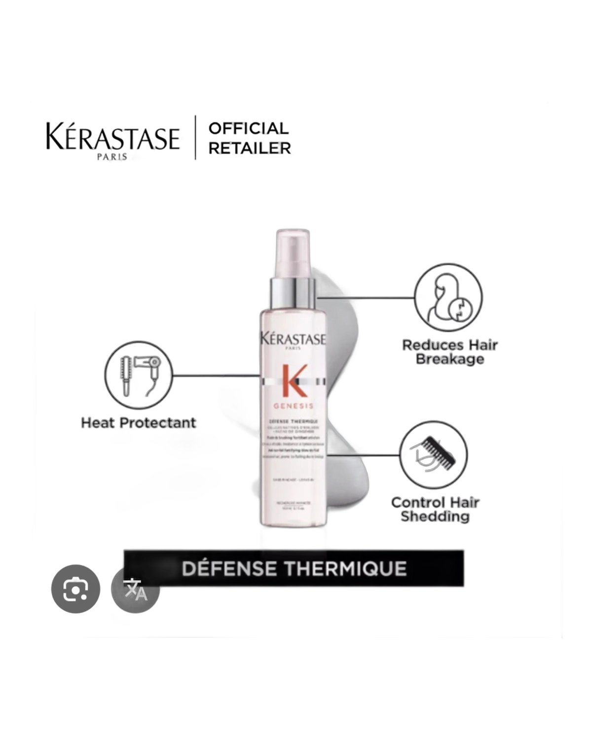 Kérastase Genesis Défense Thermique · Tratamento Capilar