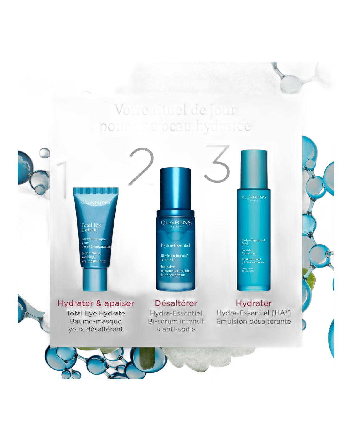 Clarins Hydra-Essentiel [Ha 2] Émulsion Désaltérante · Tratamento Facial