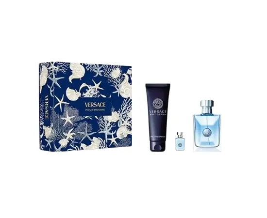Versace Eros Pour Homme Kit Men 100ML Edt+5ML+Body Shampoo