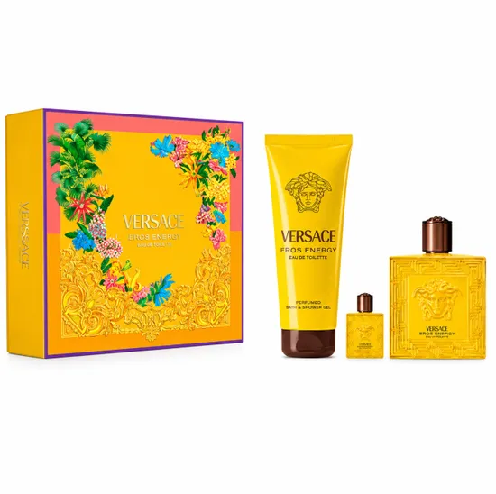Versace Set Eros Energy M Eau de Parfum 100ML+GEL150ML+Eau de