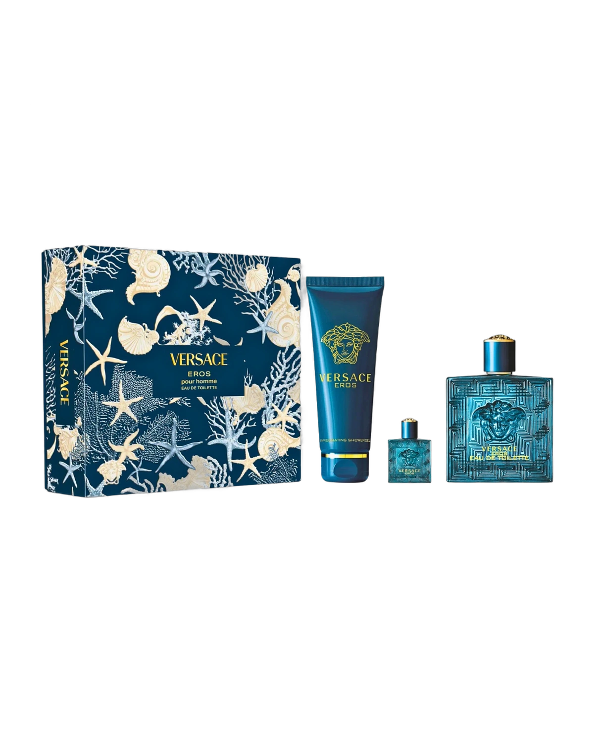 Versace Set Eros Mas Edp 100ML/SG/Mini