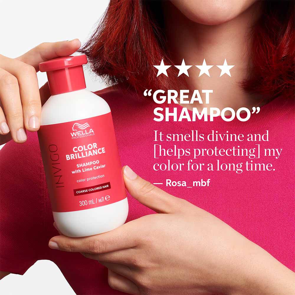 Wella Color Brilliance Coarse Kit 1000ML Sham+1000ML Cond · Shampoo