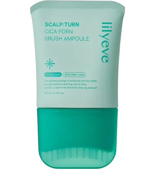 Tratamento Capilar e. Lilyeve Scalp Turn Cica PDRN Brush Ampoule