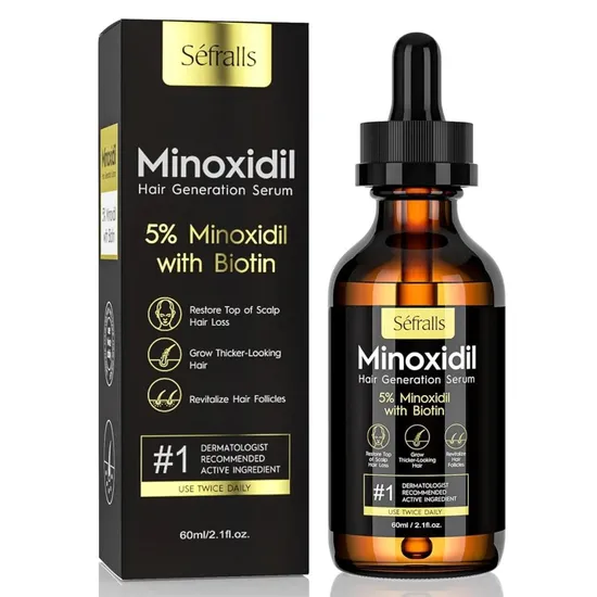 Óleo de Soro Séfralls Minoxidil · Óleo Corporal
