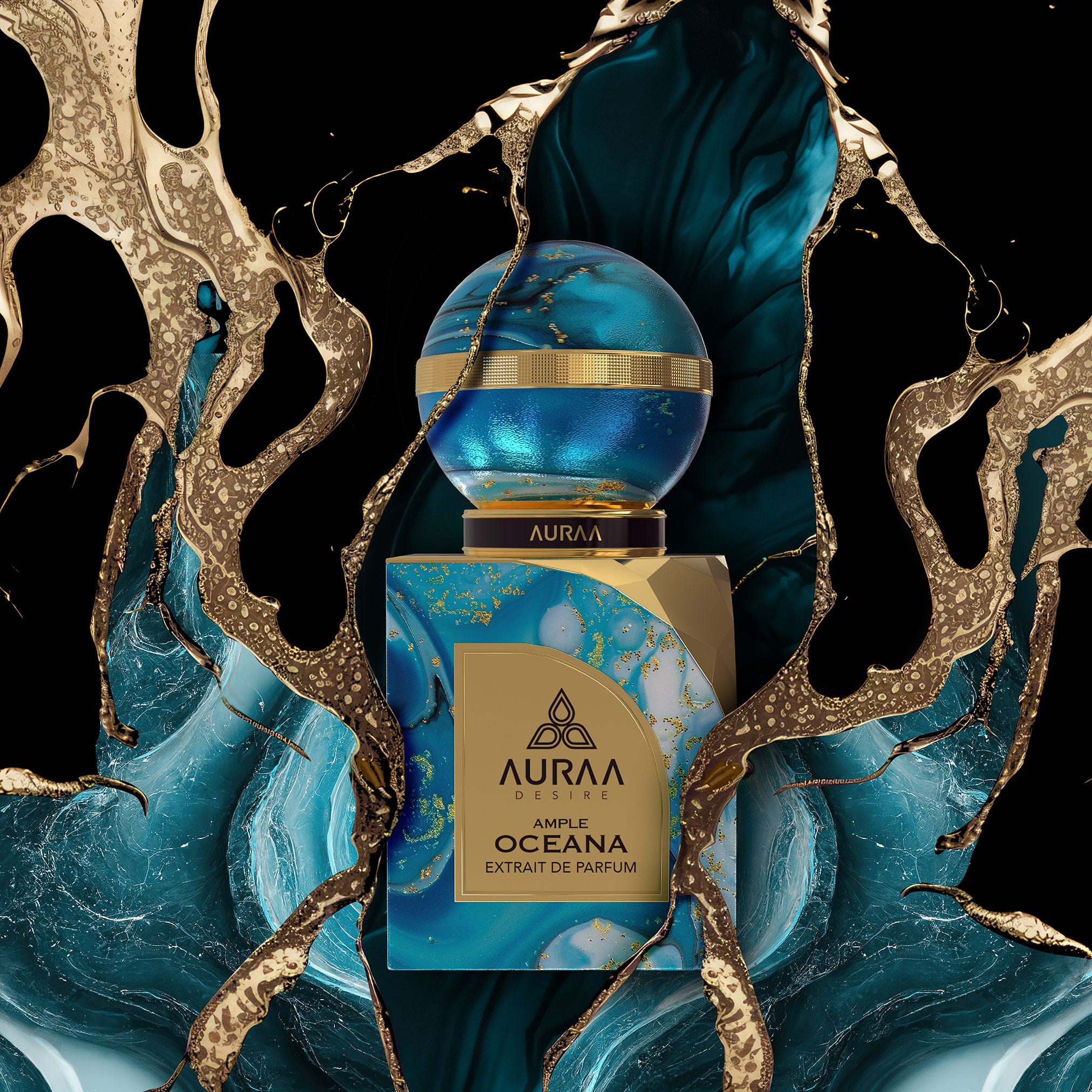 Perfume Auraa Desire Ample Oceana Extrait de Parfum Unissex 100ML