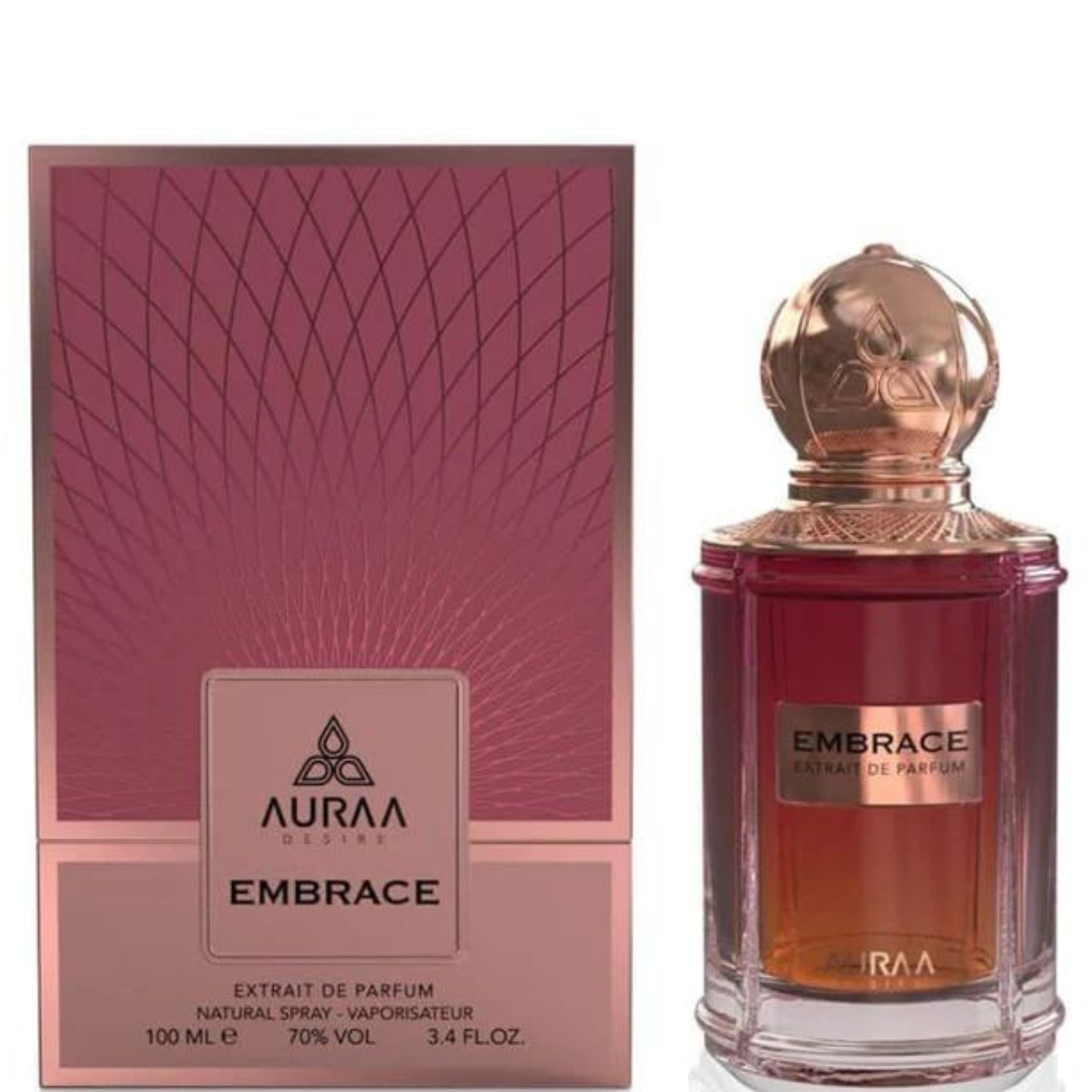 Perfume Auraa Desire Embrace Extrait de Parfum Feminino 100ML