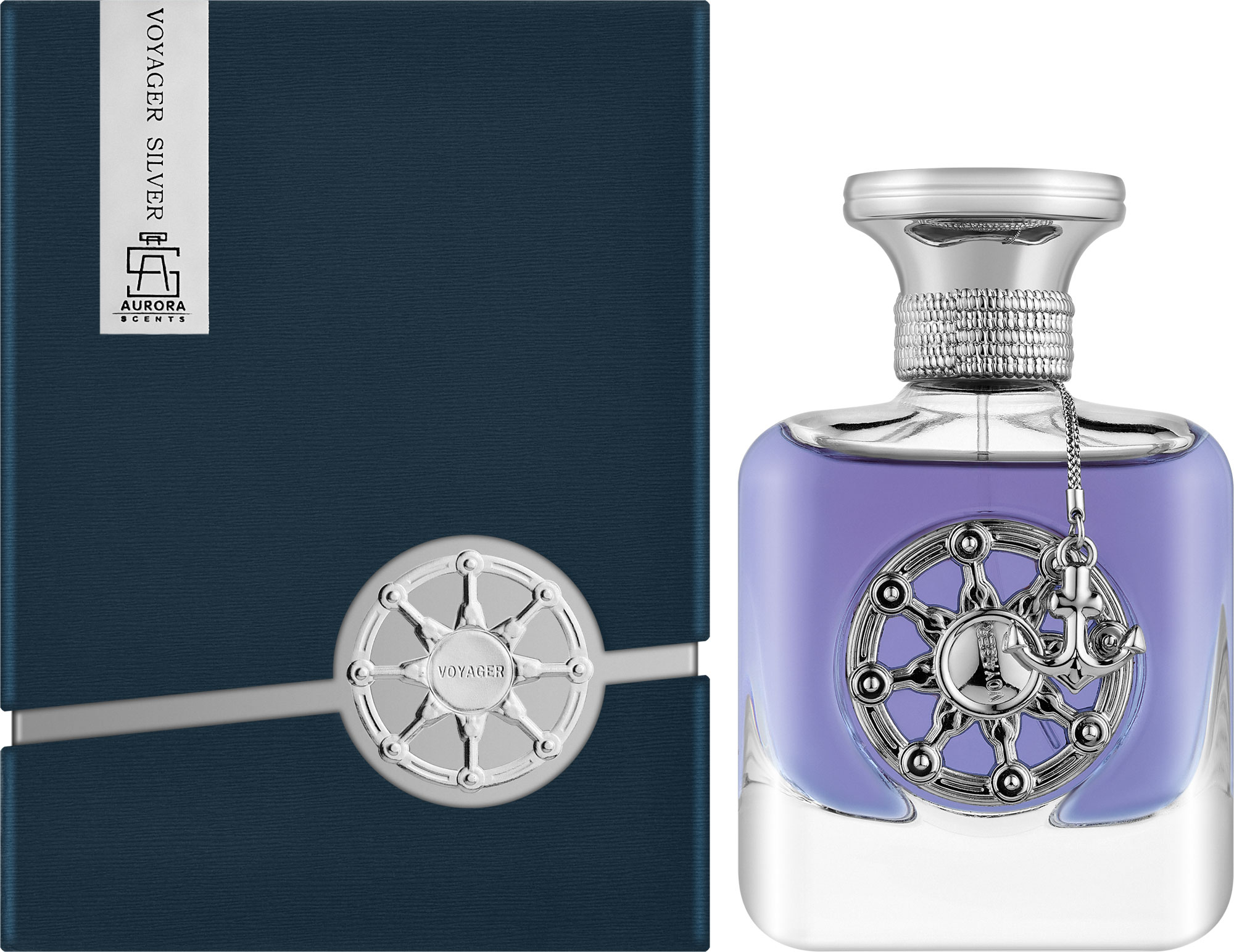 Perfume Aurora Scents Voyager Silver Eau de Parfum Masculino 100ML