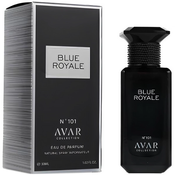 Perfume Avar Collection Blue Royale N°101 Eau de Parfum Masculino 30ML