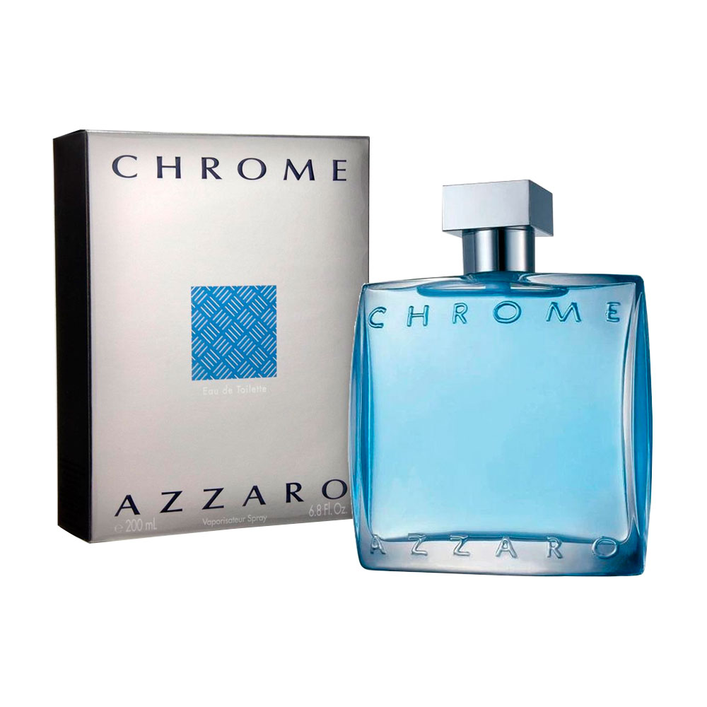 Perfume Azzaro Chrome Eau de Toilette Masculino 200ML