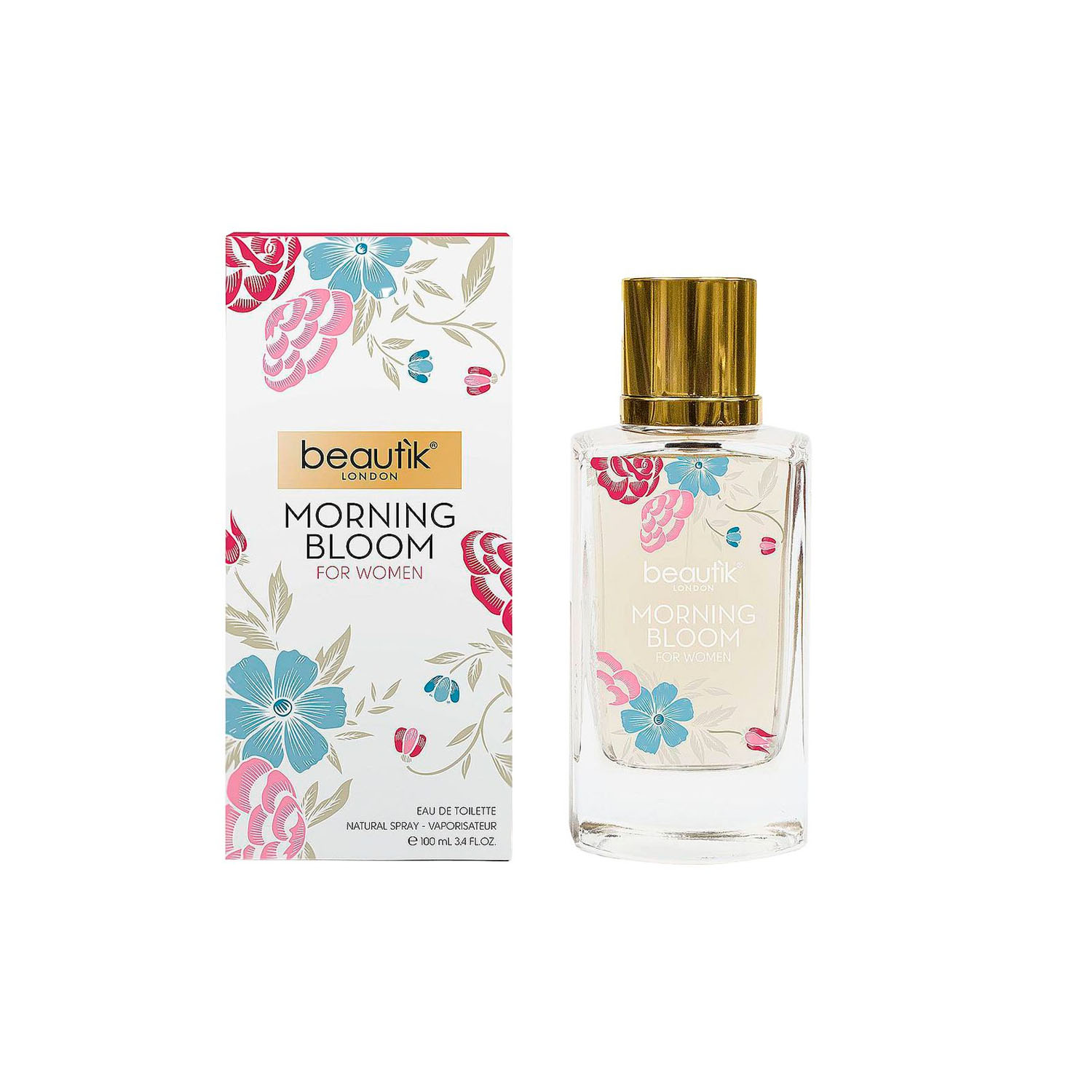 Perfume Beautik Morning Bloom Eau de Toilette Feminino 100ML