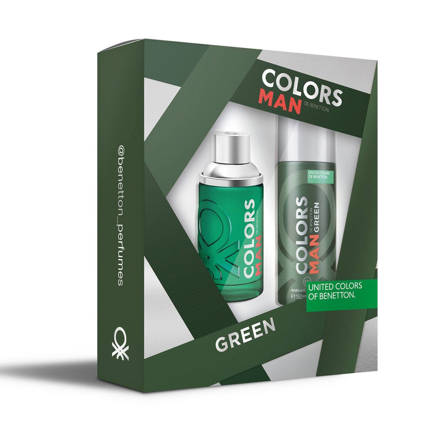 Perfume Benetton Colors Green Cactus Eau de Toilette Masculino 100ML