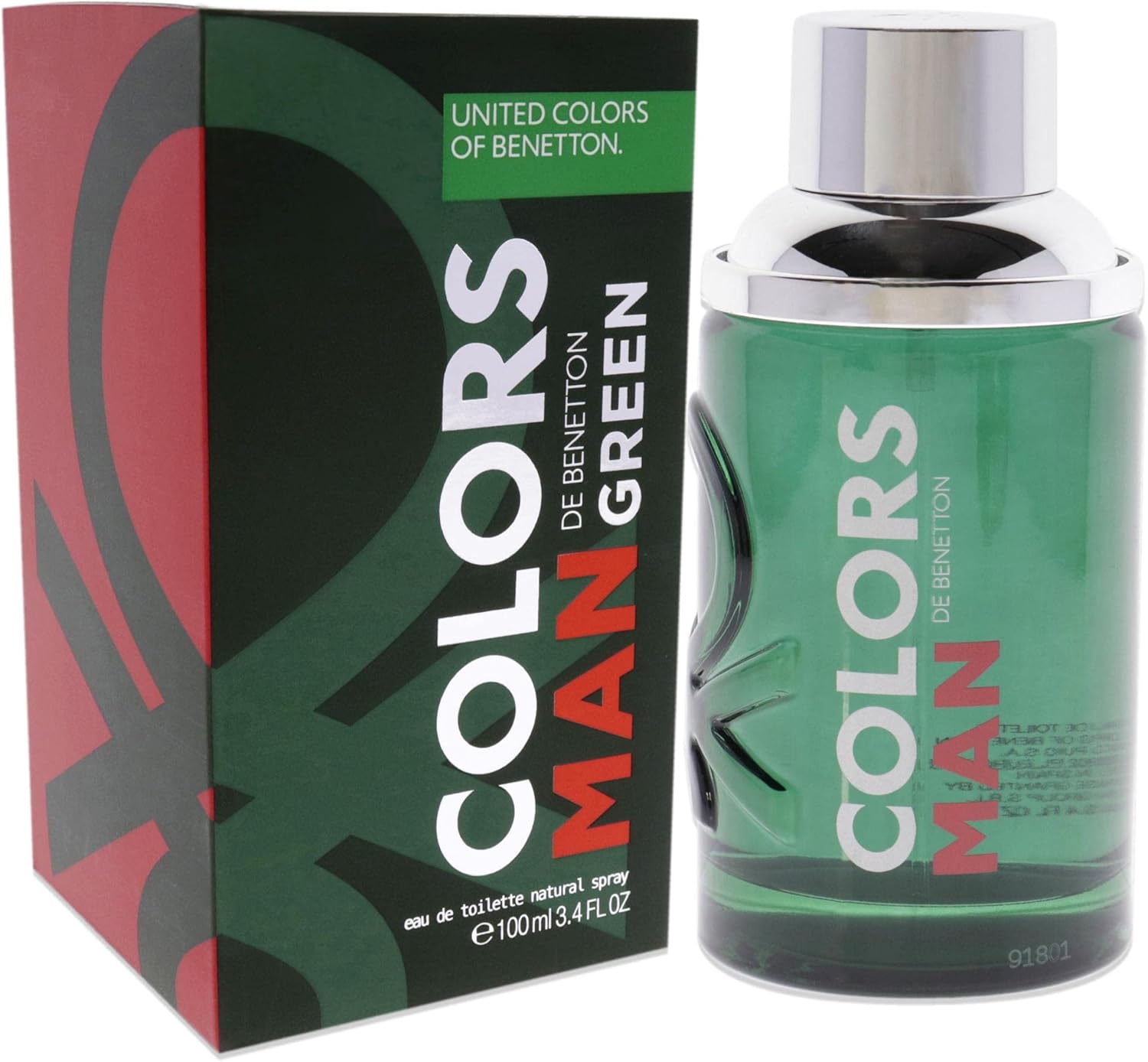 Perfume Benetton Colors Man Green Eau de Toilette Masculino 200ML