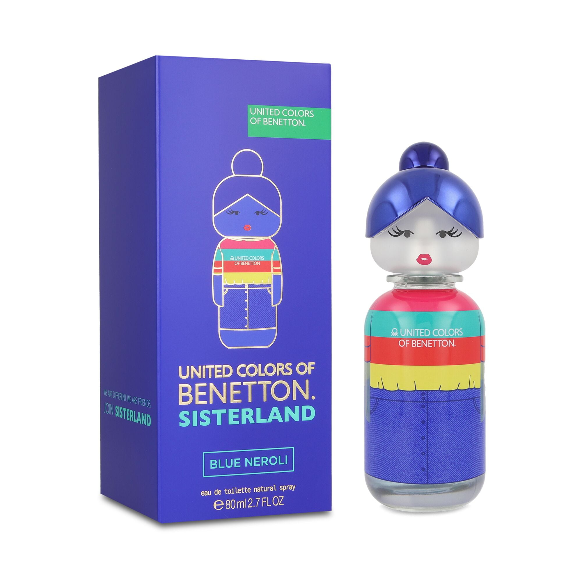 Perfume Benetton Sisterland Blue Neroli Eau de Toilette Feminino 80ML
